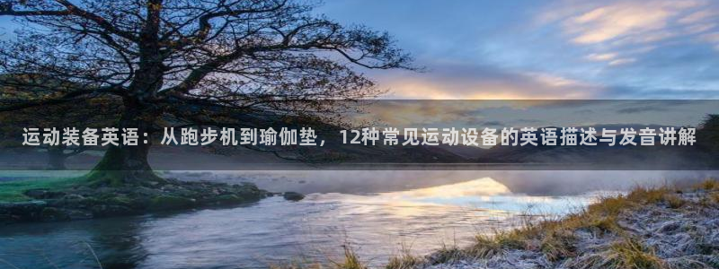 球客岛官方正版app娱乐代理怎么样：运动装备英语：从跑步机到